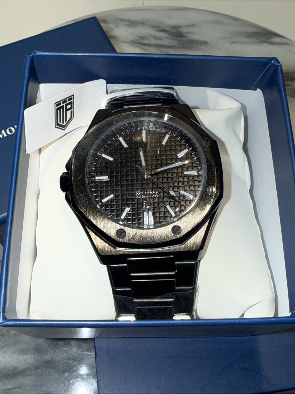 Montres Prestige X Invicta Men’s Watch 44MM Black (MPW-0250)